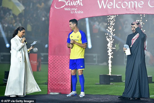 Ronaldo was presented as an Al-Nassr player on Tuesday and could make his debut on Thursday