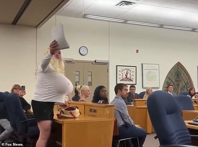 David Menzies, an anchor for the conservative network Rebel Media, attended a Halton School District School Board meeting in October dressed to impersonate Lemieux.