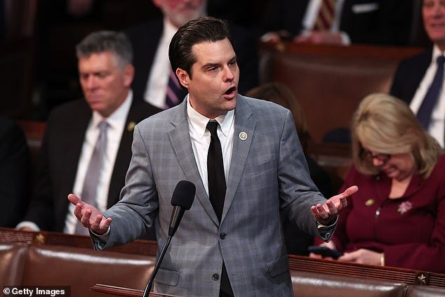 One of the 20 holdouts was Rep. Matt Gaetz, whose 'present' vote in the 14th round instead of a vote for McCarthy ignited tempers in the House chamber on Friday night.