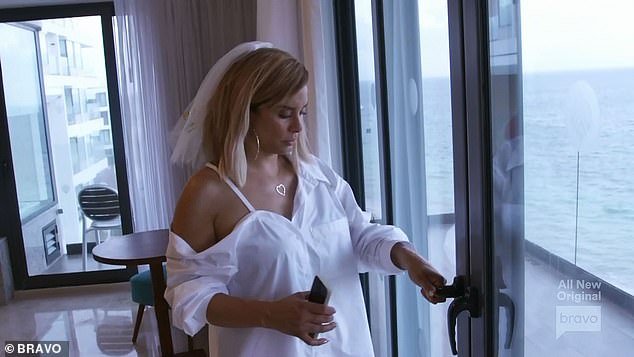 Gift of Veil: Robyn Dixon, 43, received a veil from 