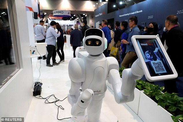 Aeo, I should point out, is not your average overworked nurse. At just 2ft tall, he is a state-of-the-art robot designed by a Japanese tech company to support doctors and nurses by acting as an extra pair of hands and eyes