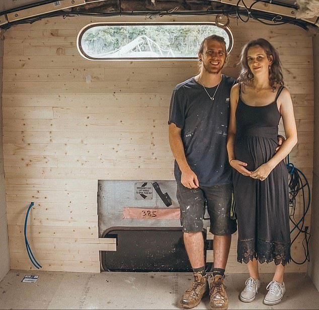 The couple was inspired to hit the road after listening to a podcast called the Motorhome Matt podcast.