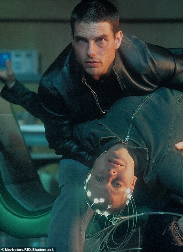 Minority Report, starring Tom Cruise, is about a specialized police department that apprehends criminals using foreknowledge provided by three psychics called 'precogs' (pictured)