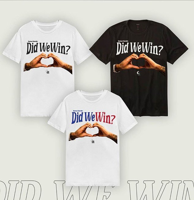 Damar Hamlin is raising money for UC Medical Center with 'Did We Win' T-shirts