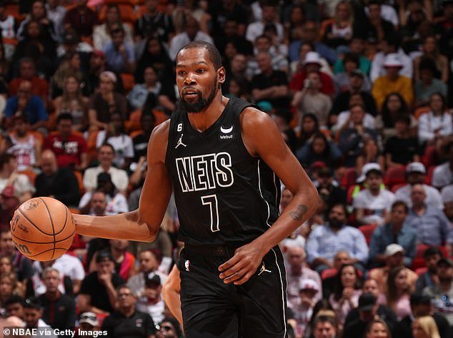 Durant has played at the MVP level for the Nets this season, averaging 29.7 points per game.