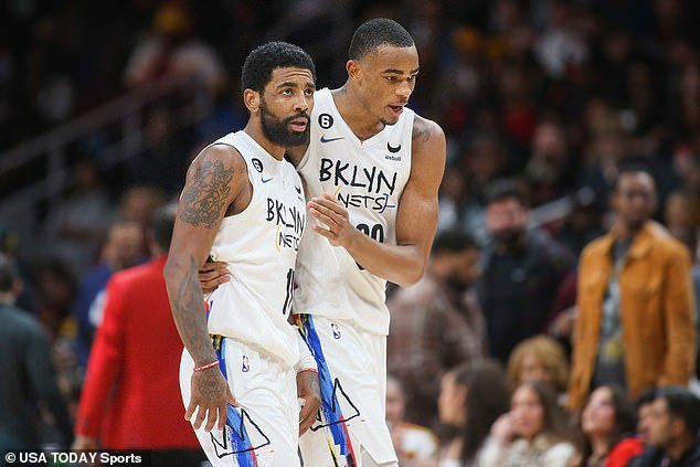 Kyrie Irving and Nic Claxton will take on more responsibility during Durant's time away