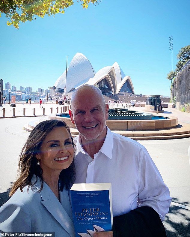 FitzSimons (pictured with his wife Lisa Wilkinson) resigned as leader of the Republican movement last October.