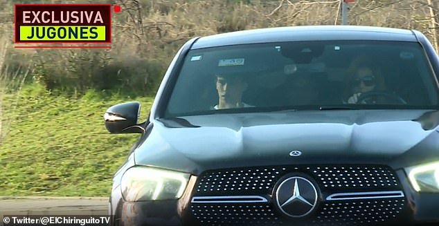 Félix was previously filmed leaving the Atlético Madrid training ground as he prepares to join Chelsea.