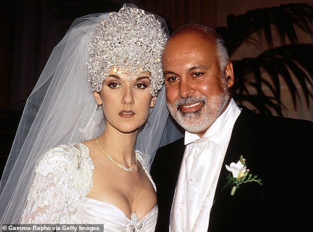 What a link: David defended his marriage by invoking Celine Dion and her late husband and manager Rene Angelil, who was more than a quarter century her senior