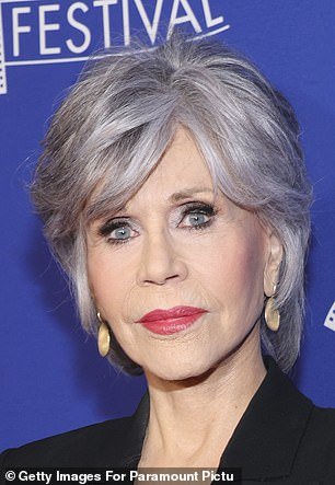 Jane Fonda has a whopping two Academy Awards, seven Golden Globes, an Emmy and two British Academy Film Awards under her belt, among many other accolades (Fonda pictured on January 3 this year)