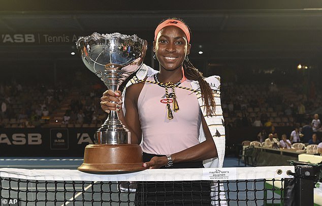 Gauff prepared for the Australian Open with a promising victory in New Zealand last week