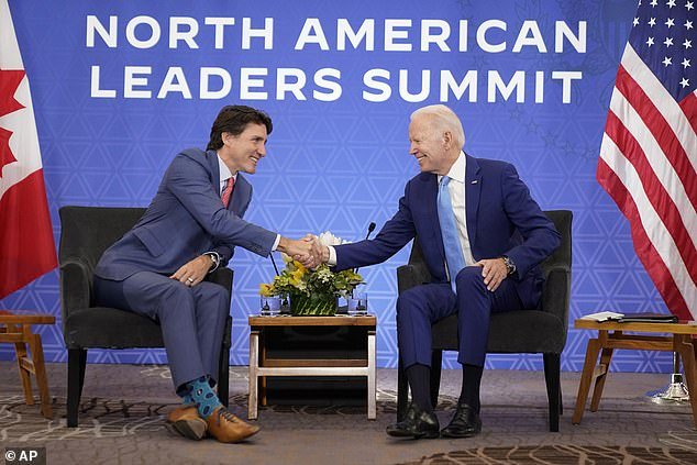 This attitude of cavalier disdain has never been more galling than it is right now as Biden faces legitimate questions about the most serious scandal of his career. (Above) President Joe Biden meets with Canadian Prime Minister Justin Trudeau in Mexico City on Jan. 10, 2023