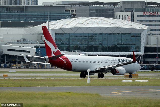 QF144 lands in Sydney after experiencing engine trouble mid-flight, prompting an emergency call