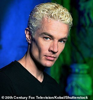 Legendary: He is best known for his role as Spike in Buffy The Vampire Slayer (pictured in 2003)