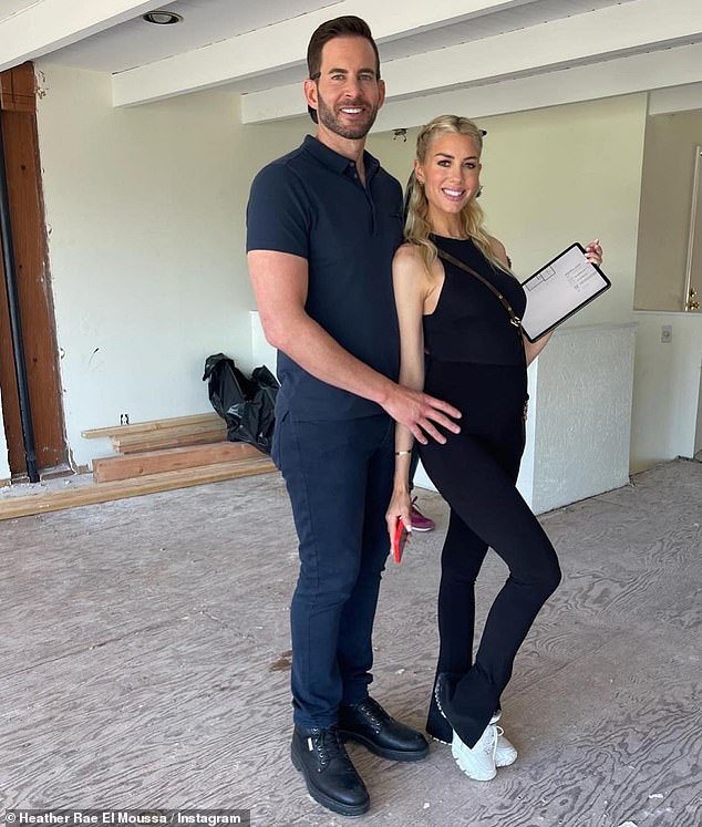 Glowing Girl: She's expecting a baby with her husband, real estate investor Tarek El Moussa