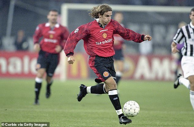 The former Czech international appears in Champions League action against Juventus.