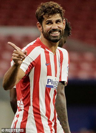 Diego Costa starred in two stages at Atlético de Madrid, scoring 83 goals in 216 games
