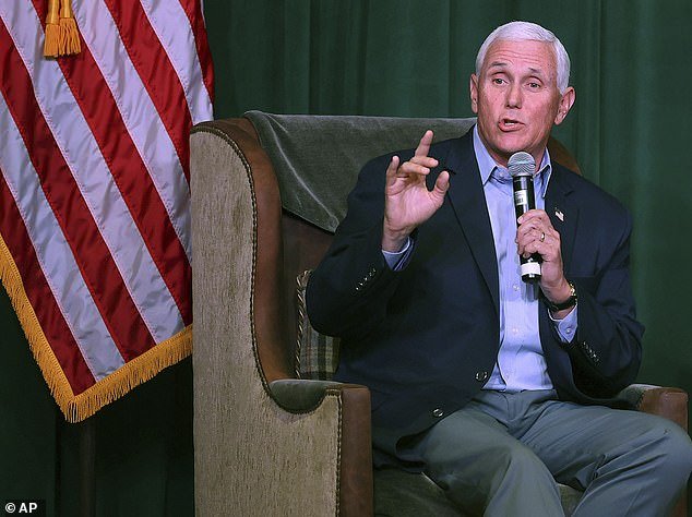 Former Vice President Pence ranked third in the poll, but still failed to break double digits.