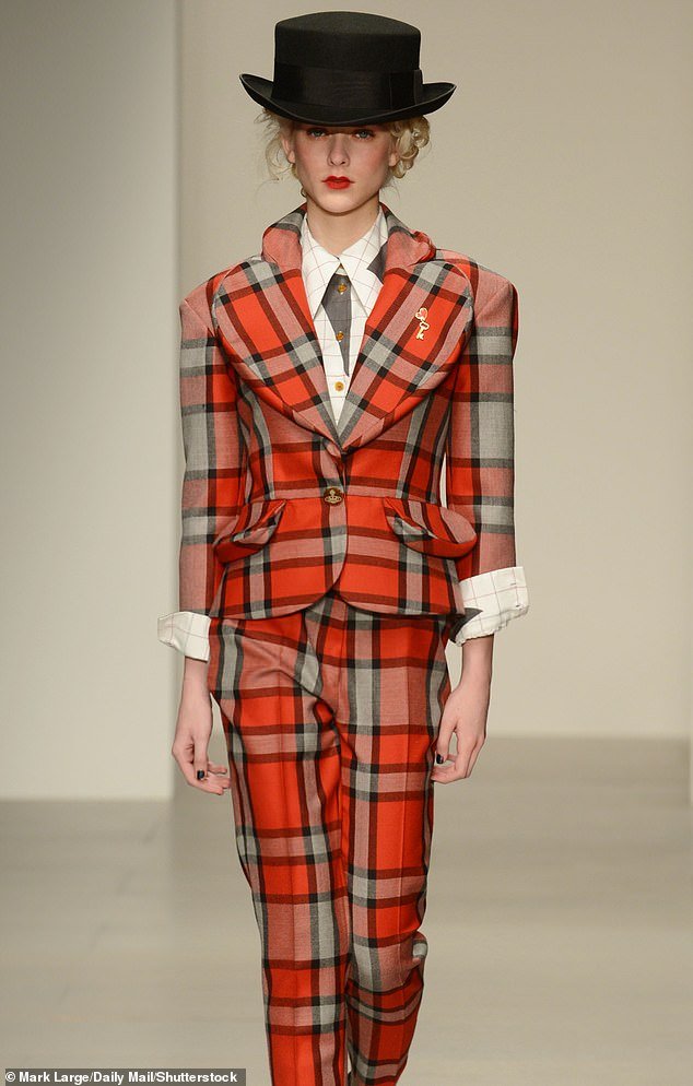 MacLeod tartan used in the Vivienne Westwood Fall/Winter 2014/15 collection
