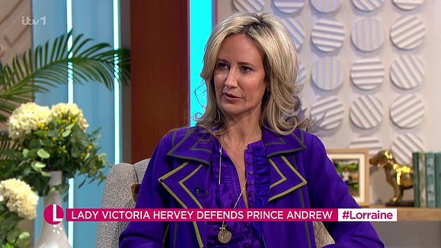 Lady Victoria Hervey has claimed that 