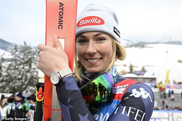 Shiffrin had to learn to deal with the nerves that come with leading the first race.  