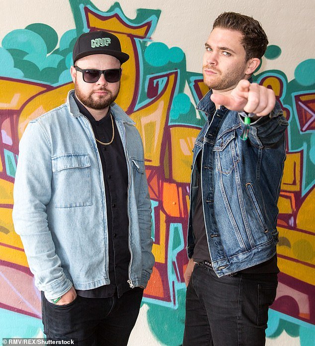 Royal Blood joins headlining Kasabian aka Ben Thatcher (left) and Mike Kerr (right)