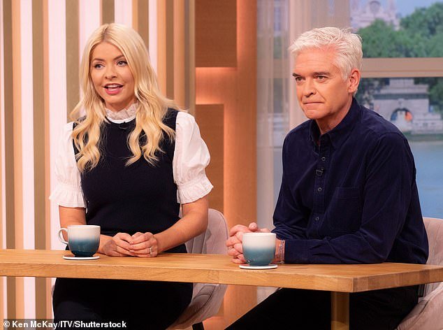 In front of the music: The hosts told viewers they would 'never skip a line' when addressing the claims following the allegations they faced.