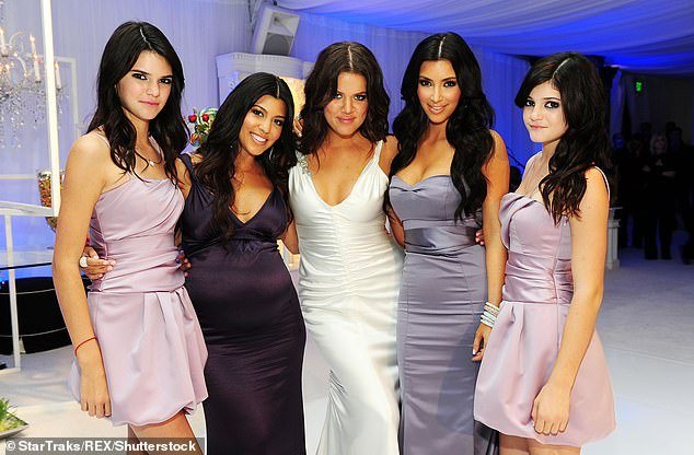 Who was left out?  The three KJs went to Kylie, Kendall, and Kris Jenner.  The KK could have gone to Khloe or Kourtney Kardashian.  And RK was for Rob Kardashian.  That means either Khloe or Kourtney was left out.