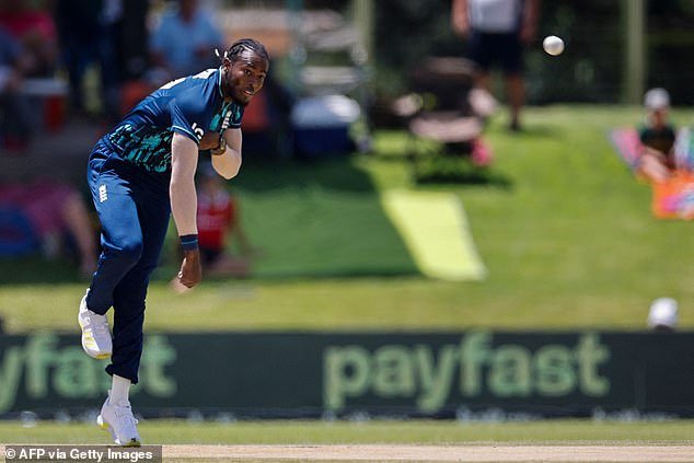 The 27-year-old fast bowler's first pitch on his return to England was clocked at 87mph.