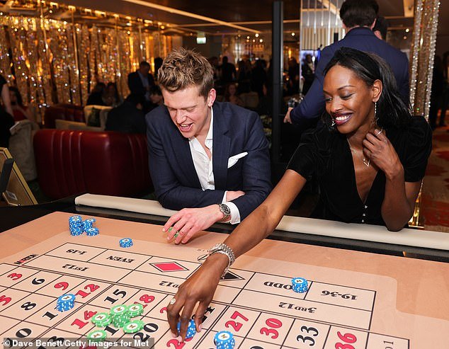 Gaming: Chris Baber and Layla Powell attend Metropolitan Casino Mayfair VIP launch on Thursday