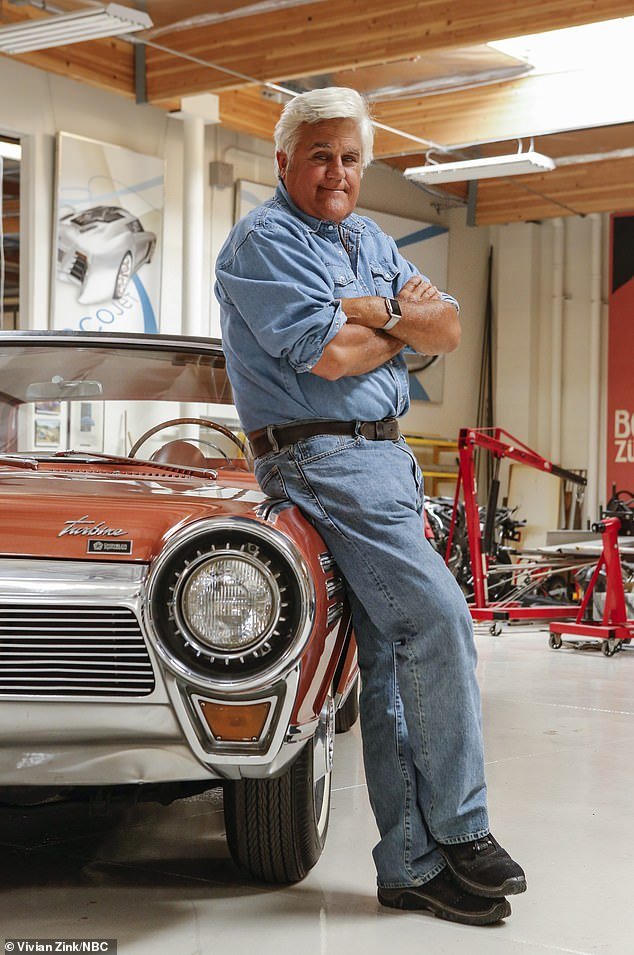 His Jay Leno's Garage car show (pictured on show) was canceled