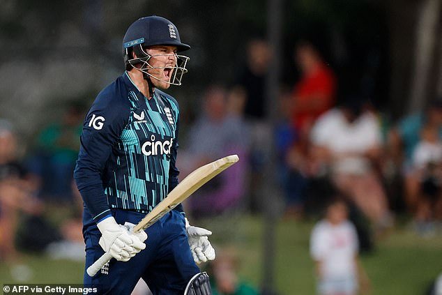 Under fire England opener Jason Roy hit an impressive 113 off 91 balls, hitting 11 fours and 4 sixes.