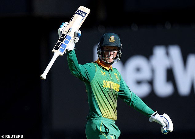 South Africa made it 298-7 in 50 overs with Rassie van der Dussen leading scorer with 111