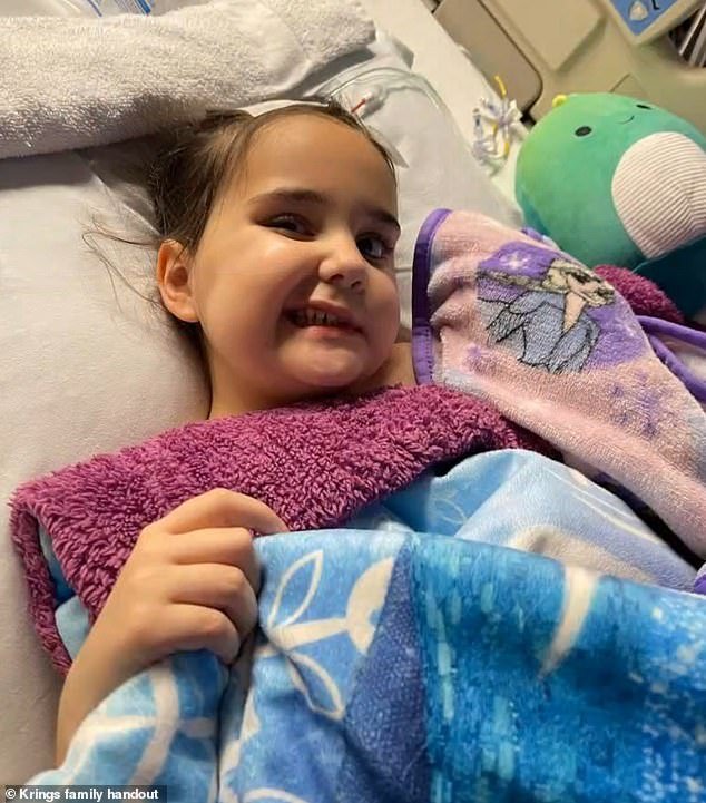 Delany's illness began with an ear infection that would not go away.  The doctors discovered that she has a tumor on both sides of her brain, all the way down to her brain stem.
