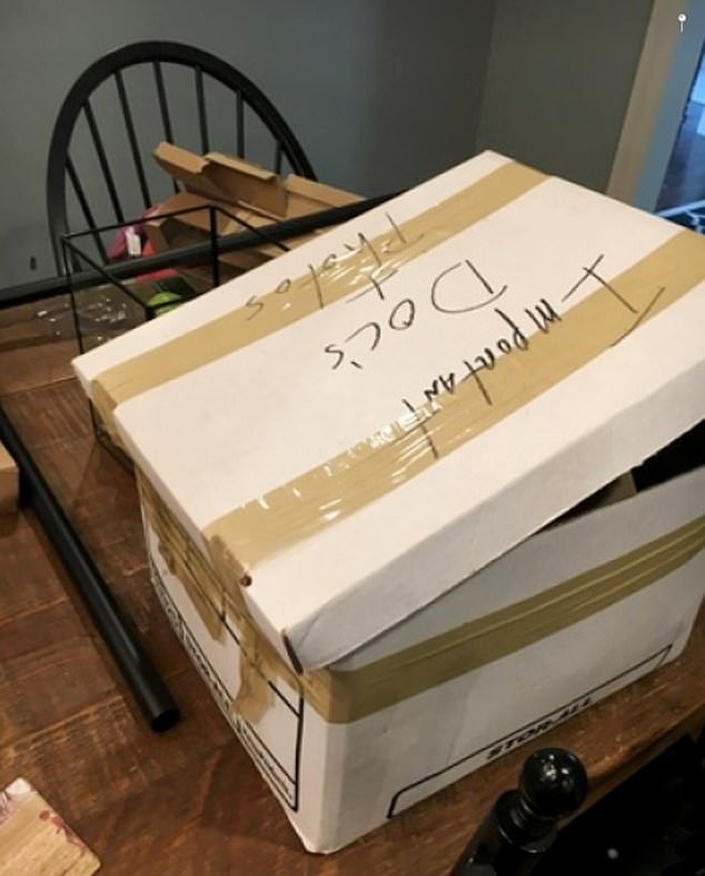 A box labeled 