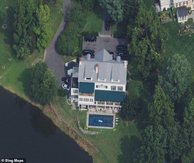 Hunter Biden registered his father's house (pictured) as his residence when he divorced his ex-wife in 2017