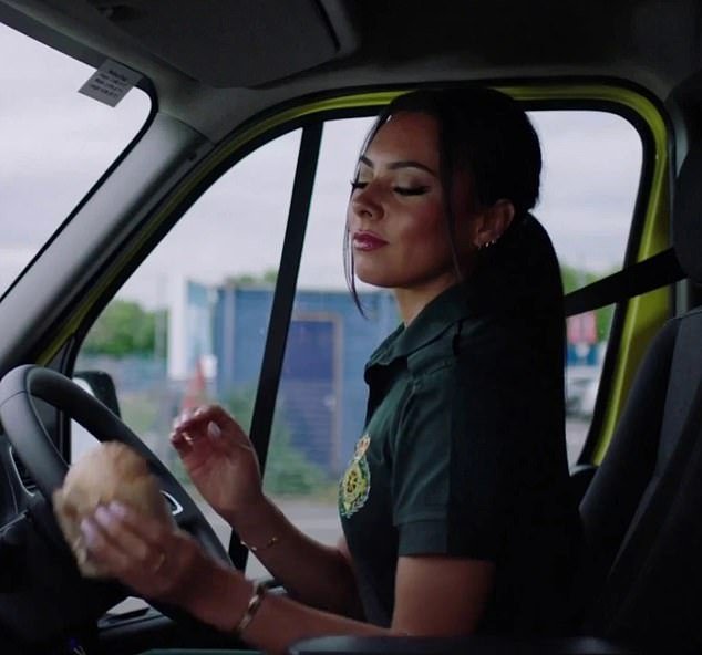 Back: While some islanders have had trouble adjusting to normal life after fame, Paige revealed that she hasn't had any difficulties with patients after going back to work as a paramedic.