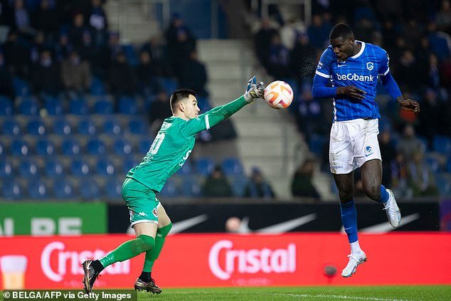 He was the subject of a bid from Southampton last week, but Genk originally asked for £16m.