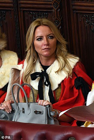 Baroness Michelle Mone (pictured) is under investigation by the National Crime Agency as part of a fraud investigation into a Covid supplies company