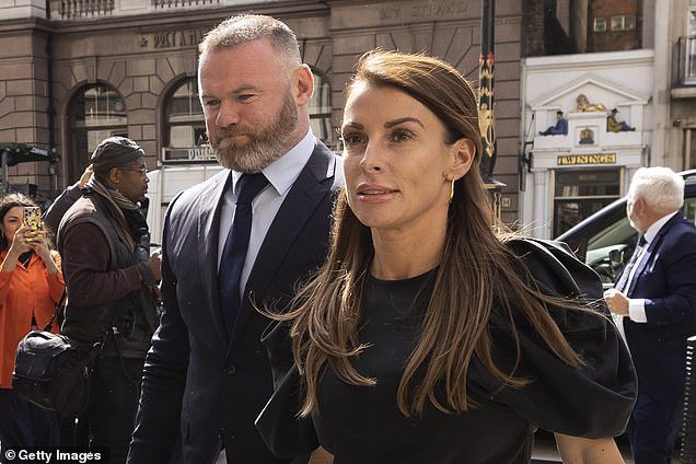 Drama!  Becky took Coleen Rooney to court for defamation, and lost, after Coleen (pictured with her husband Wayne in May) claimed Becky's Instagram was the source of the stories leaked to The Sun.