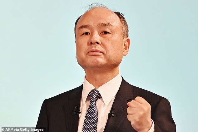 Focused on the US: Softbank founder Masayoshi Son (pictured) is said to be planning to list Arm on Wall Street worth at least £48bn
