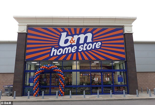 Bargain shop: B&M sells a wide range of discounted goods, ranging from garden tools to furniture, clothing and electrical appliances, in over 1100 stores in the UK and France