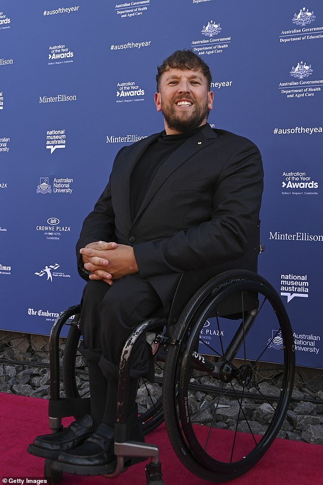 Dylan Alcott joked that Anthony Albanese will have to 