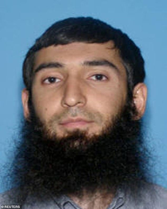 Sayfullo Habibullaevic Saipov, 34, repeatedly proclaimed his support for ISIS following the 2017 attack, during which he allegedly plowed through a crowd of people on a New York bike path.