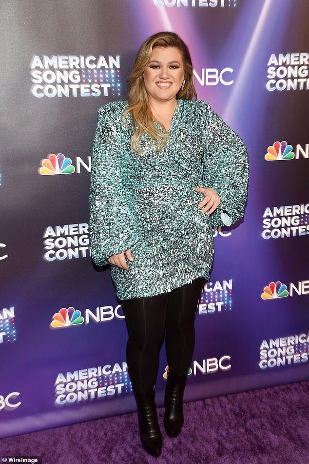 Latest: Kelly Clarkson Obtained Permanent Restraining Orders Against Two People Who Kept Showing Up At Her House Uninvited And Causing 'Disorders';  pictured 2022