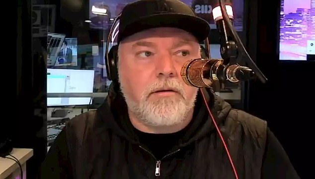 Radio host Kyle Sandilands, 51, (pictured) has played down teammate Michael Clarke's melee with Jade Yarbrough, insisting the fight was a 