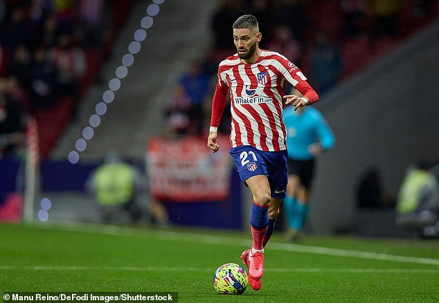 The Red Devils have also been offered the possibility of signing Atlético de Madrid Yannick Carrasco