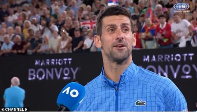 Novak Djokovic Left Australian Open Crowd In Stitches With Rude Pills Joke