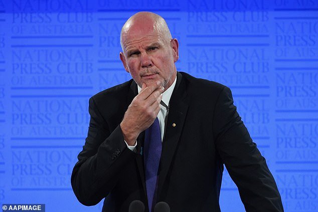 Former leader of the Republican movement Peter FitzSimons (pictured) has been quick to defend Prince Harry in his feud with the Royal Family.