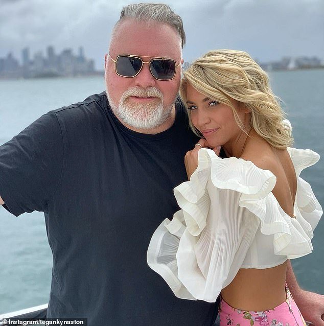 Kyle Sandilands (left) is set to marry his fiancée Tegan Kynaston (right) later this year, and fans can expect an unconventional ceremony when the king of radio finally gets married.
